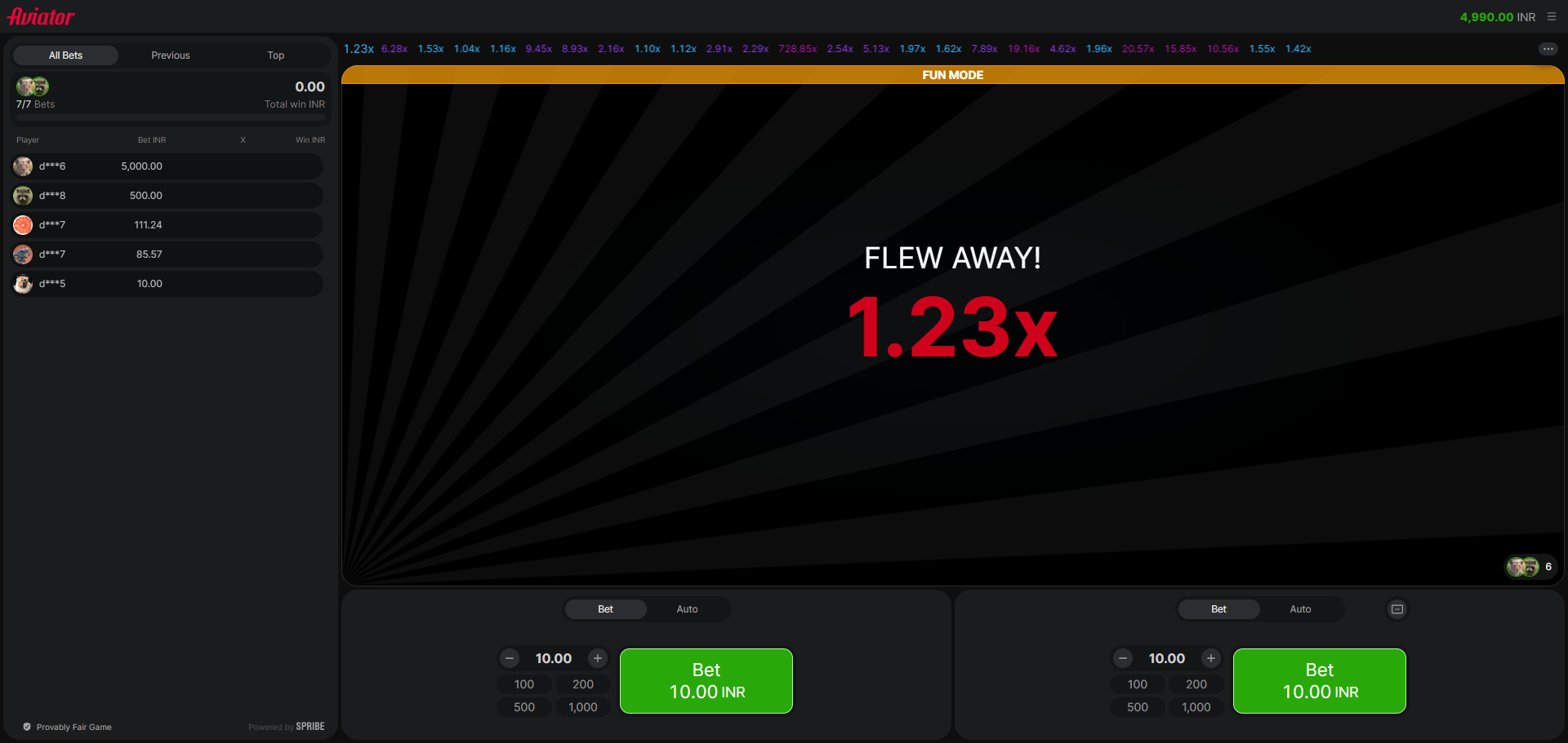 Aviator Screenshot 1