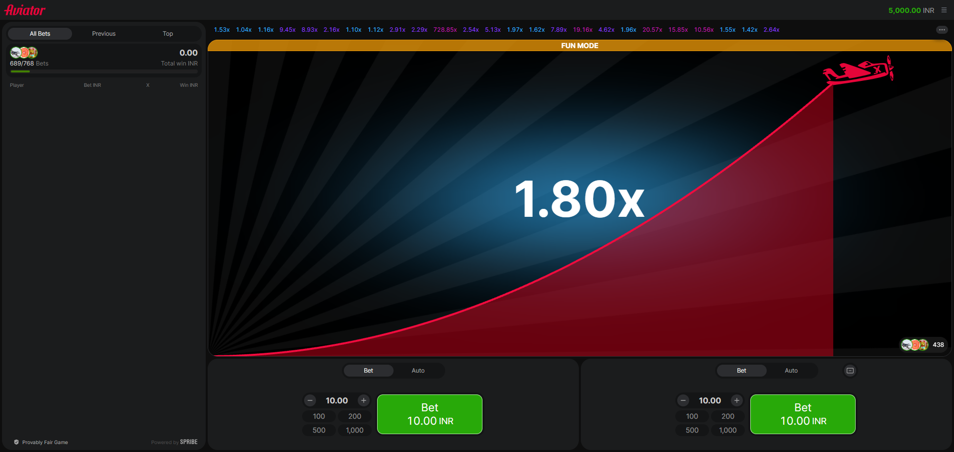Aviator Screenshot 3