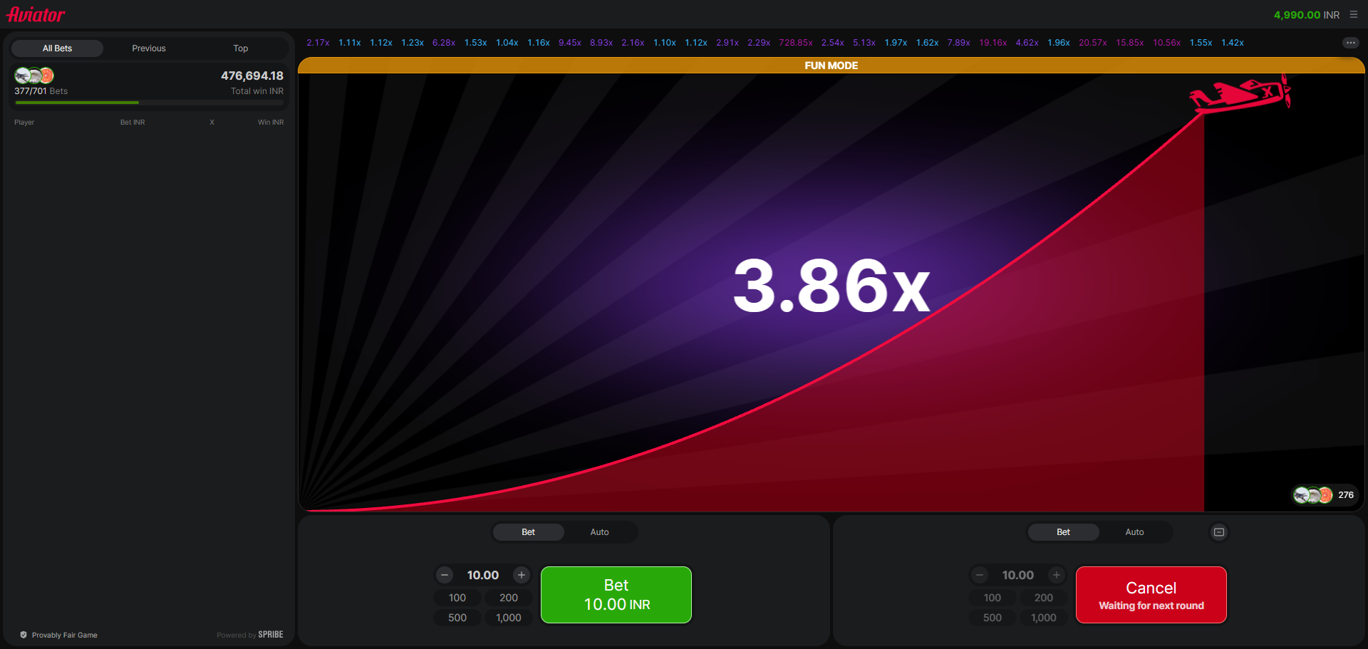 Aviator Screenshot 4